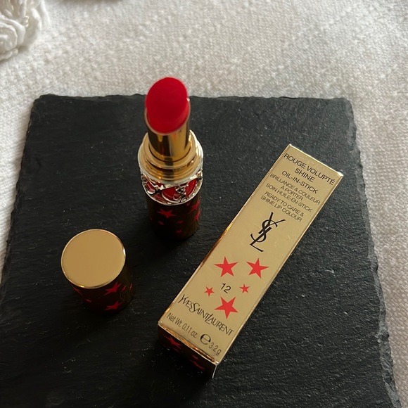 YSL rouge volupté shine coral -12 - Picture 1 of 3